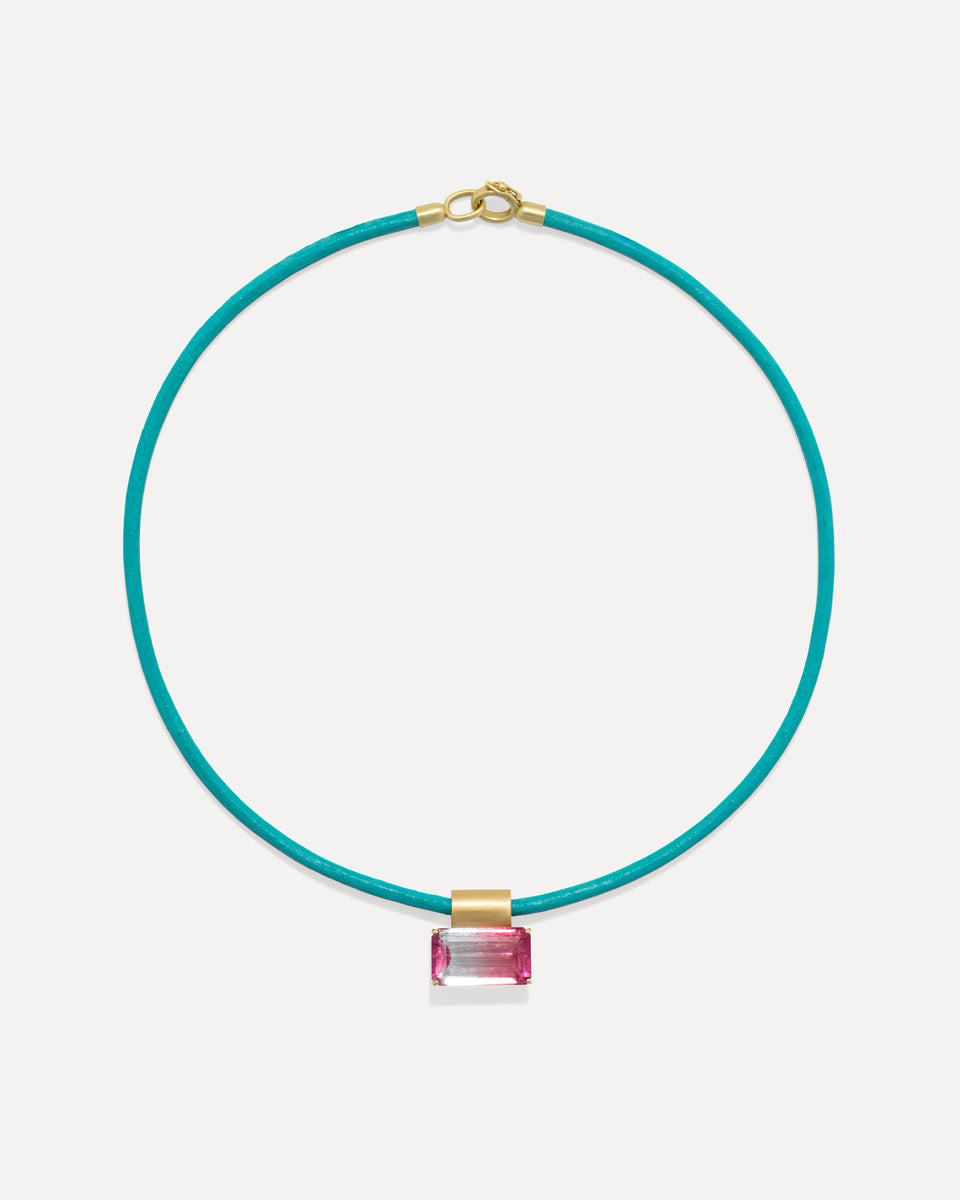 One of a Kind Fruit Leather Choker - Irene Neuwirth