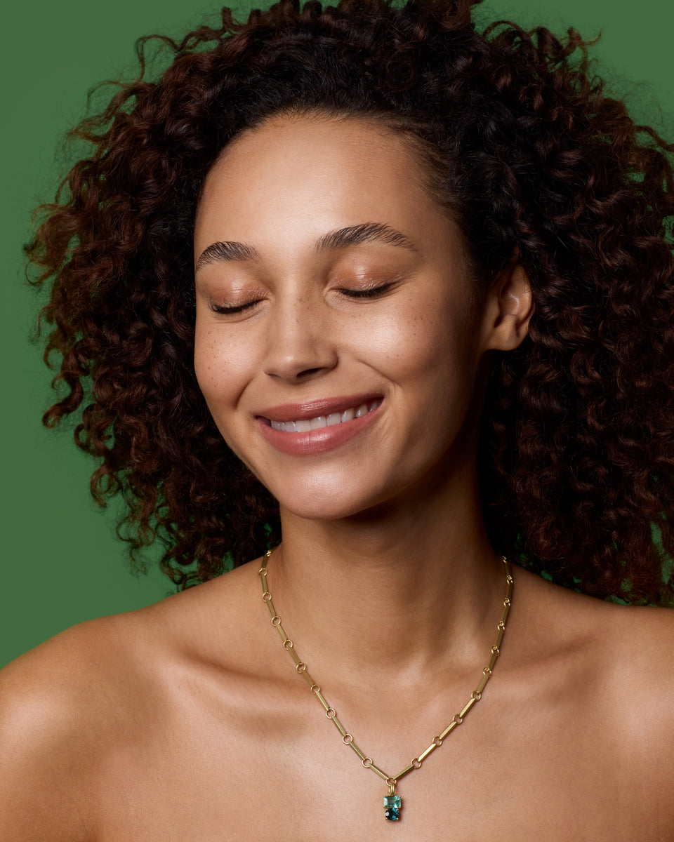 One of a Kind Gemmy Gem Double Stone Lucky Charm - Irene Neuwirth