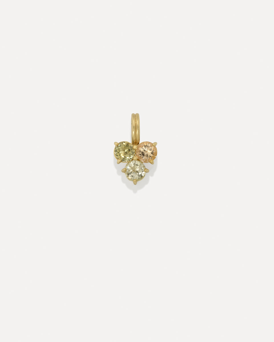 One of a Kind Gemmy Gem Trio Detachable Bale Charm - Irene Neuwirth