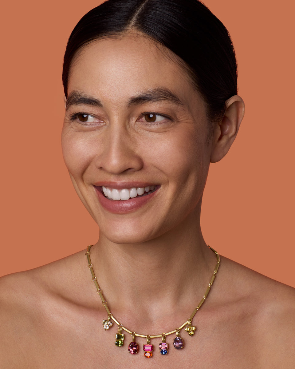 One of a Kind Gem Drop Oval Detachable Bale Charm - Irene Neuwirth