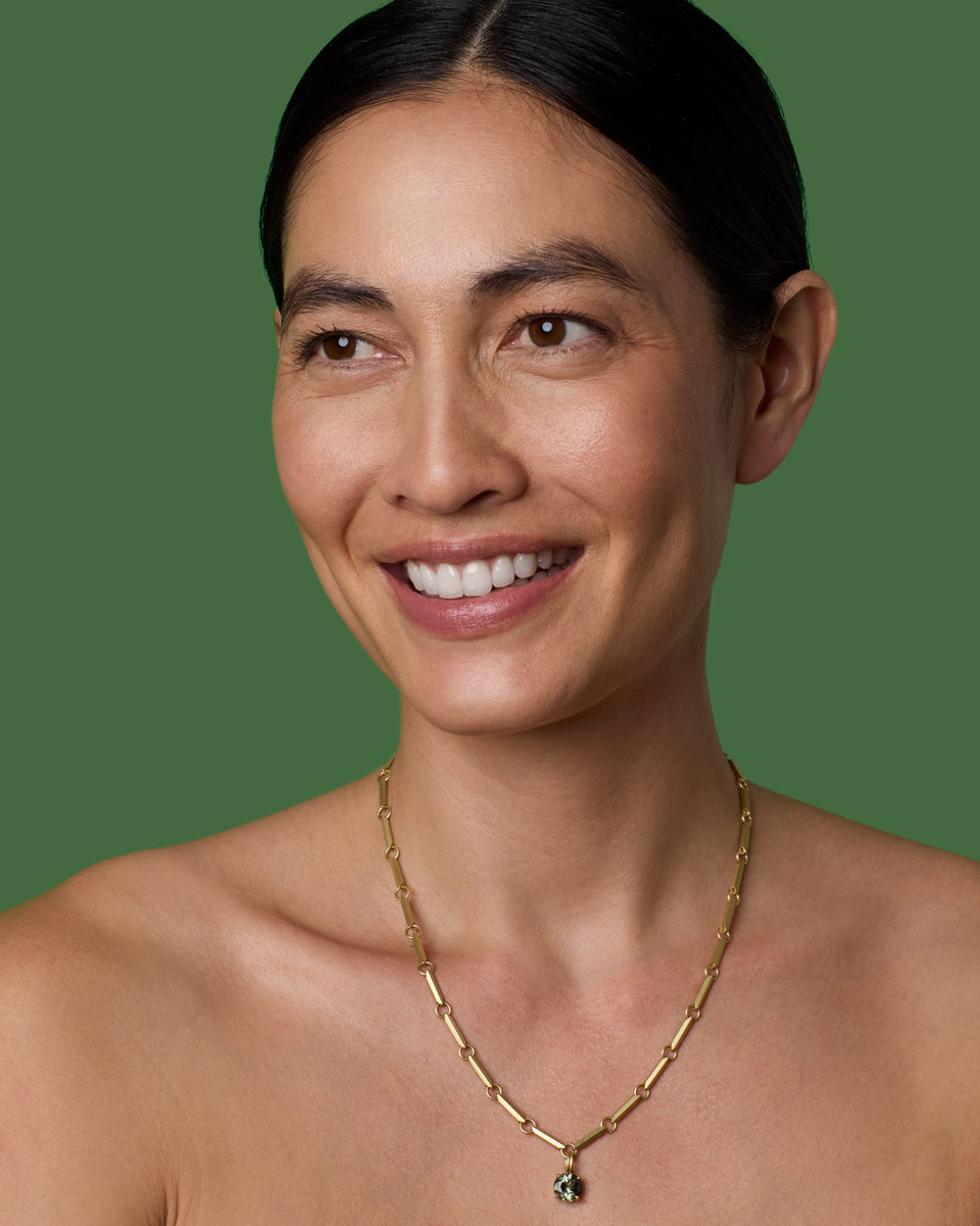 One of a Kind Gem Drop Round Detachable Bale Charm - Irene Neuwirth