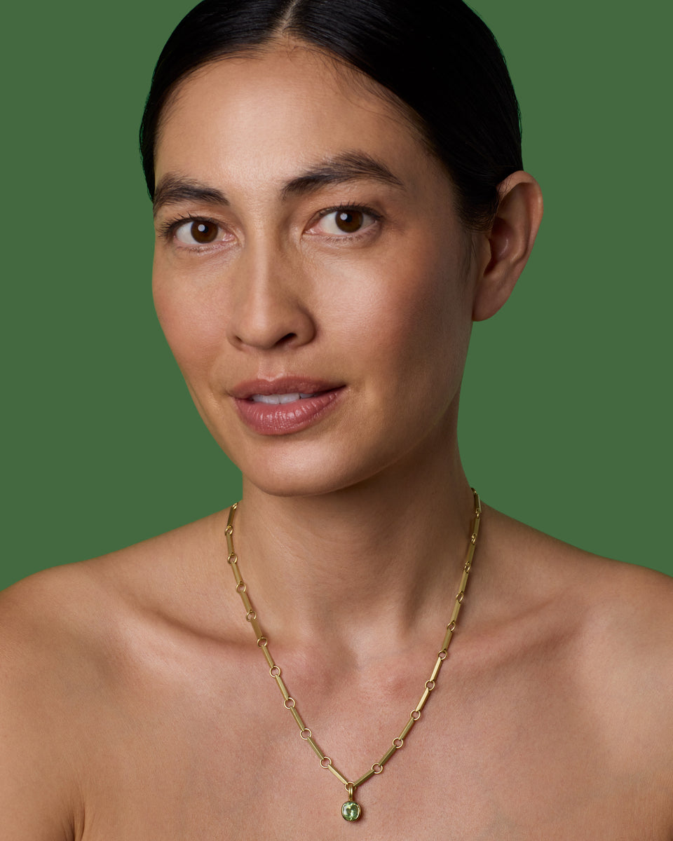 One of a Kind Gem Drop Oval Bezel Detachable Bale Charm - Irene Neuwirth