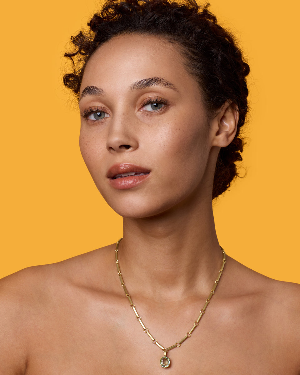 One of a Kind Gem Drop Oval Detachable Bale Charm - Irene Neuwirth