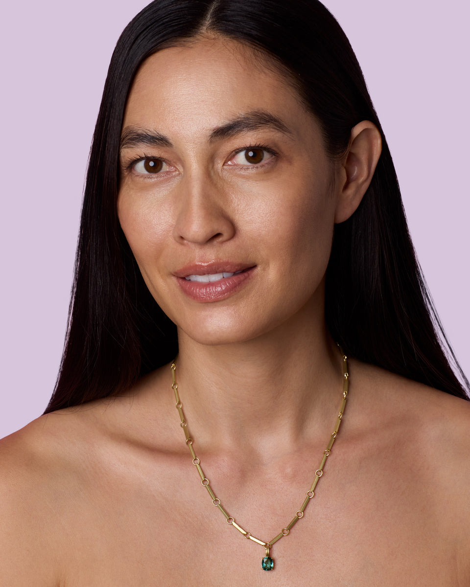 One of a Kind Gemmy Gem Oval Lucky Charm - Irene Neuwirth