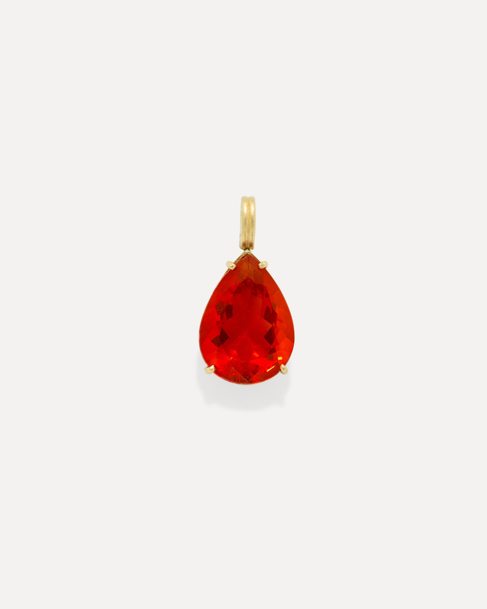 One of a Kind Gemmy Gem Pear Lucky Charm - Irene Neuwirth
