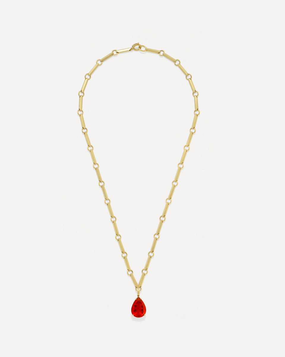One of a Kind Gemmy Gem Pear Lucky Charm - Irene Neuwirth