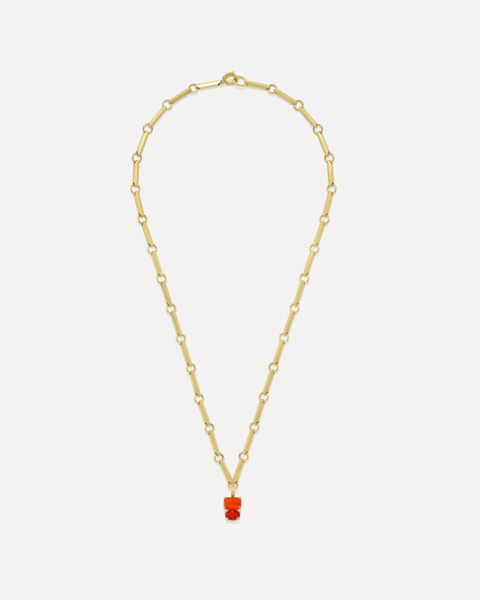 One of a Kind Gemmy Gem Double Stone Lucky Charm