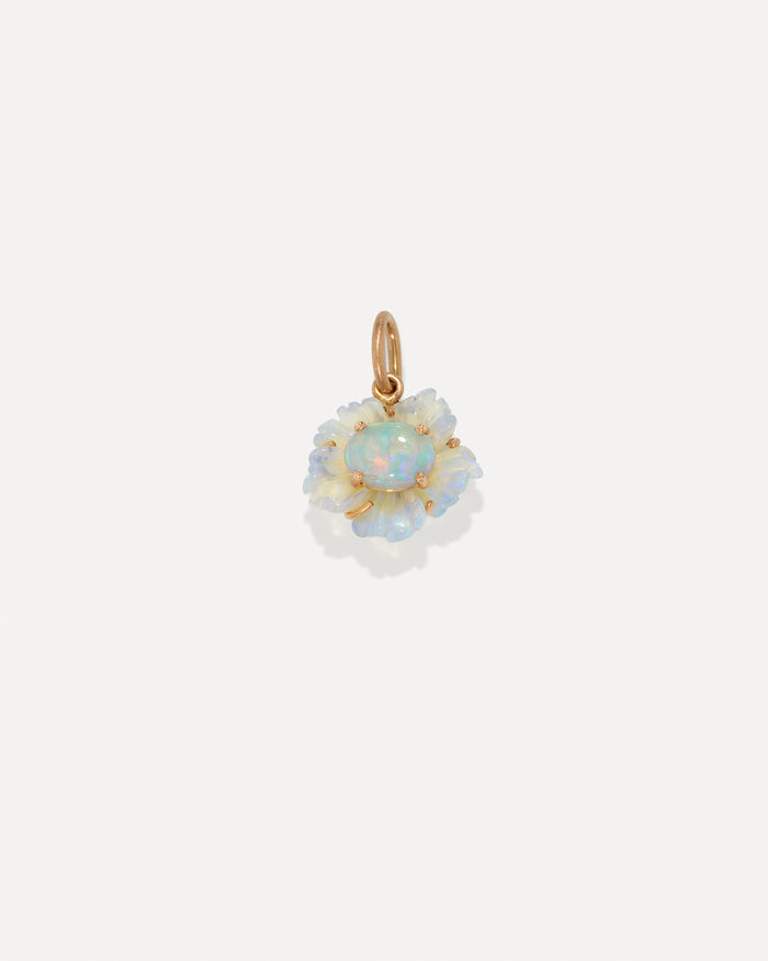One of a Kind Tropical Flower Charm