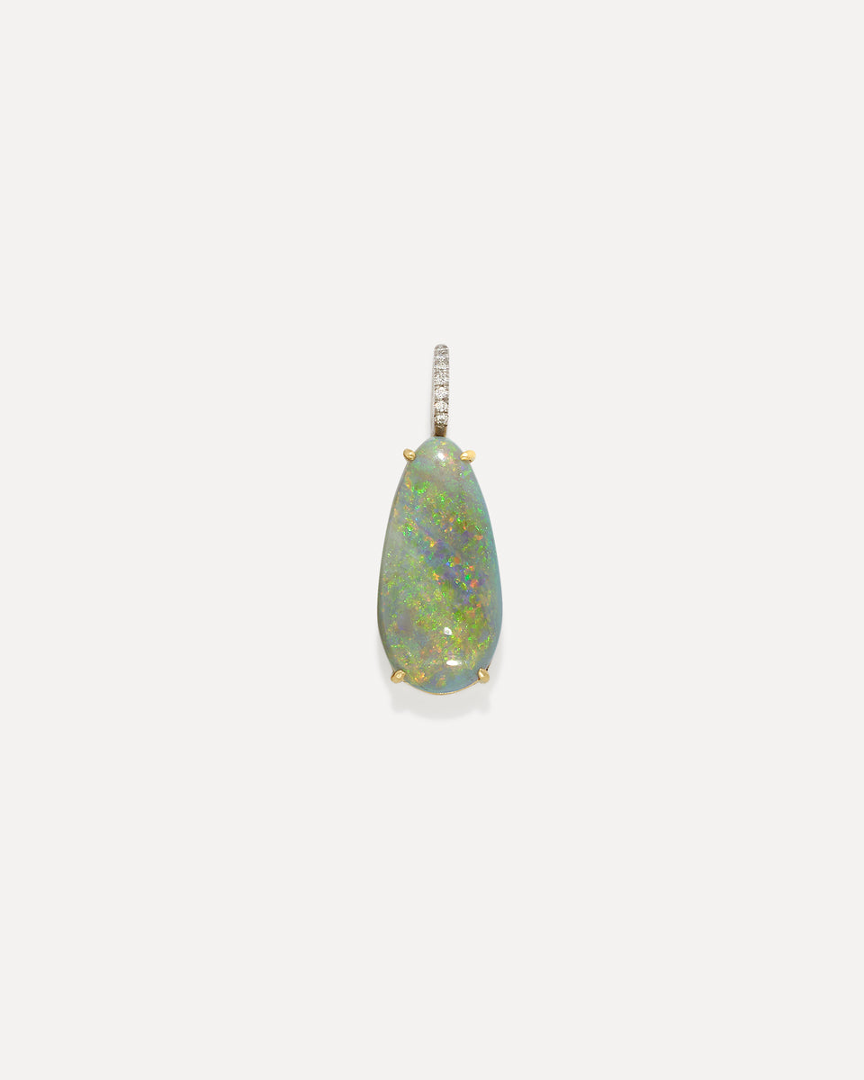 One of a Kind Pavé Pear Charm - Irene Neuwirth