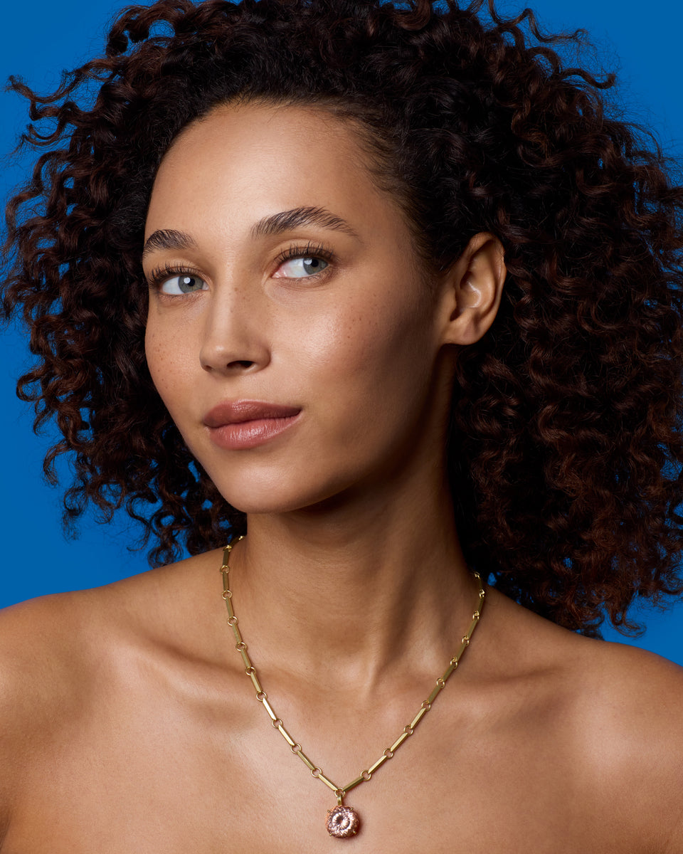 One of a Kind Gem Drop Round Detachable Bale Charm - Irene Neuwirth