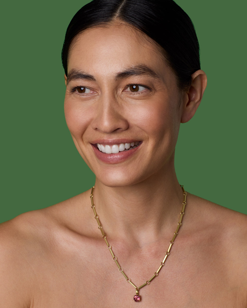 One of a Kind Gemmy Gem Round Lucky Charm - Irene Neuwirth