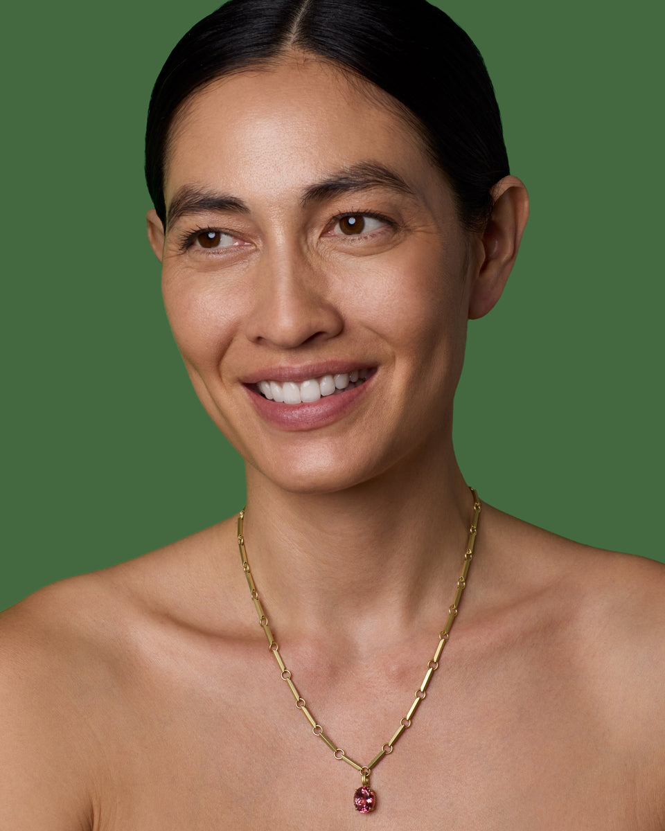 One of a Kind Gem Drop Oval Detachable Bale Charm - Irene Neuwirth