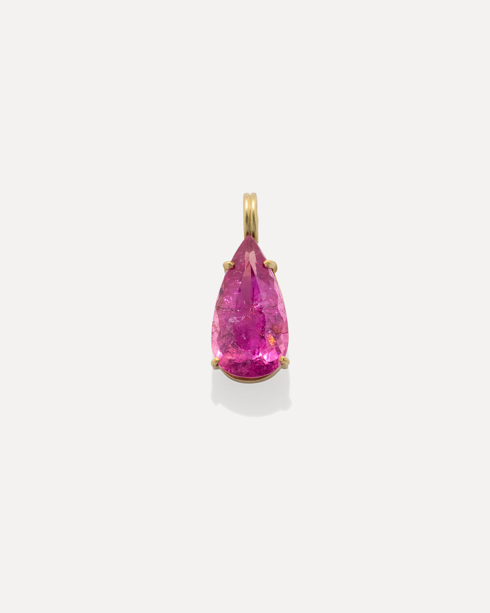 One of a Kind Gemmy Gem Pear Lucky Charm - Irene Neuwirth
