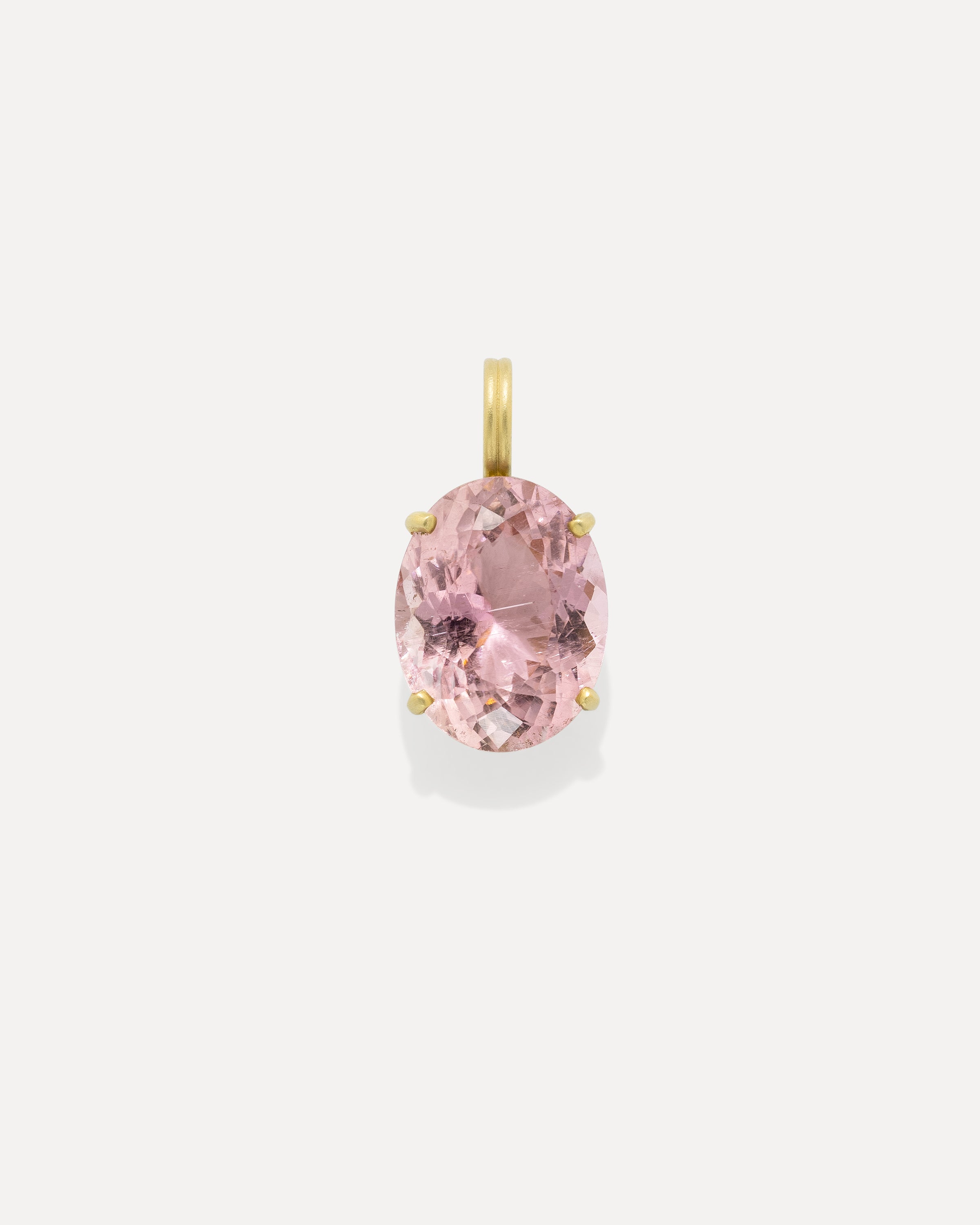 One of a Kind Cherry Fruit Leather Necklace Multi 18k Yellow Gold