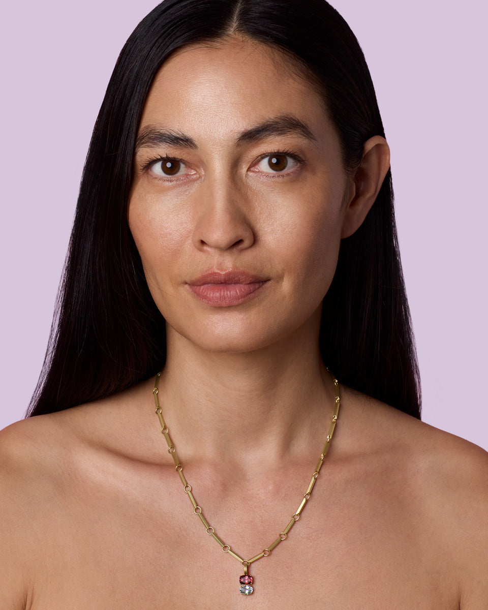 One of a Kind Gemmy Gem Double Stone Detachable Bale Charm - Irene Neuwirth