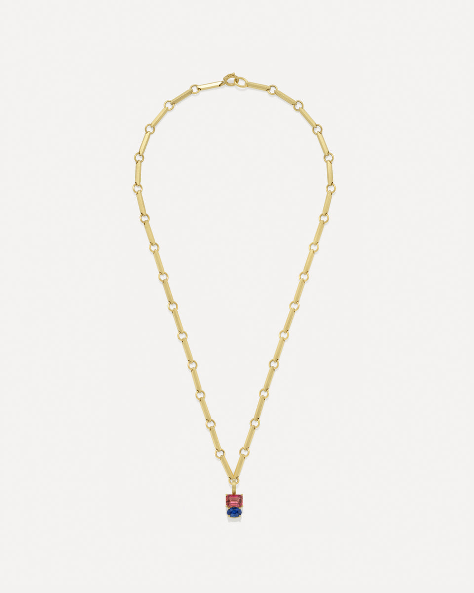 One of a Kind Gemmy Gem Double Stone Detachable Bale Charm - Irene Neuwirth