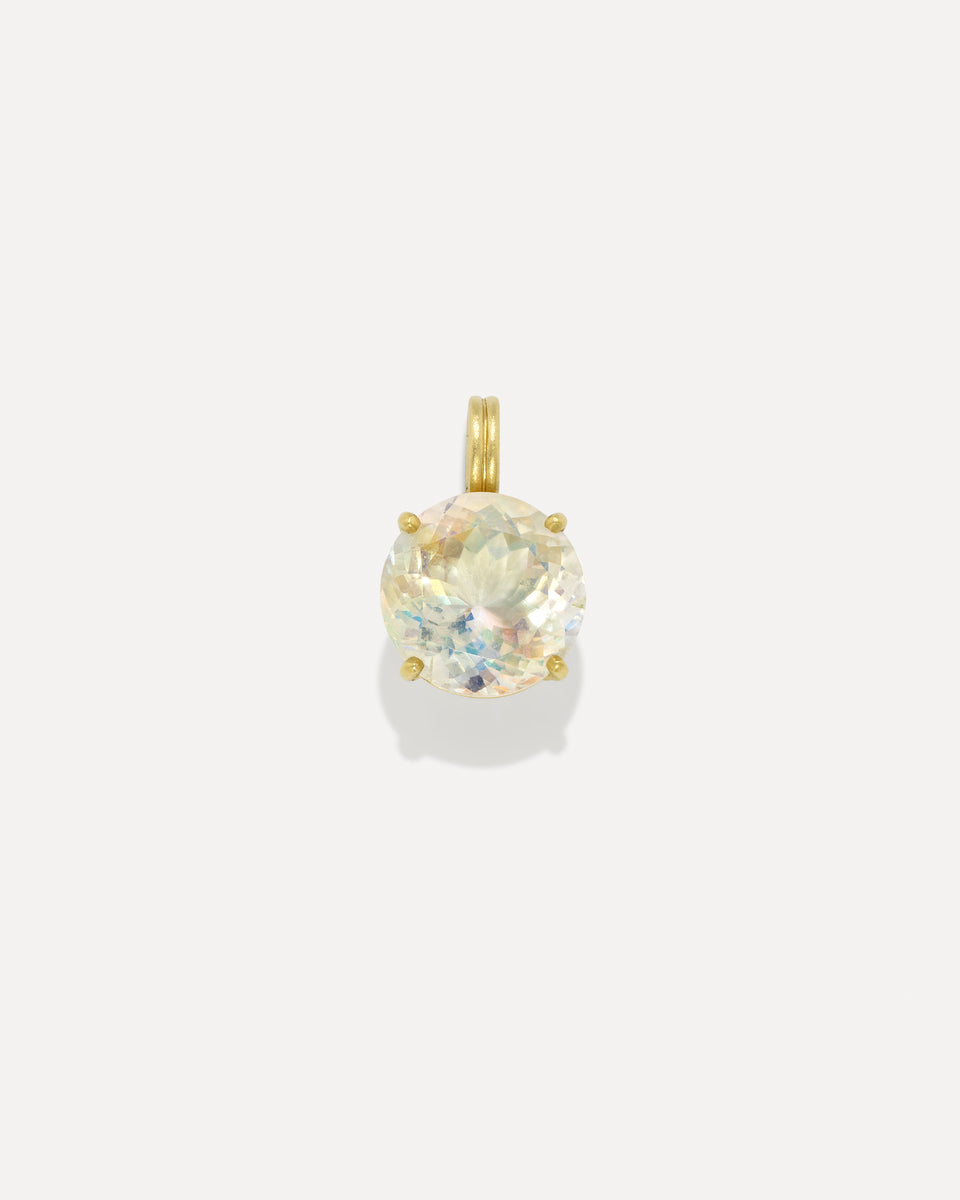 One of a Kind Gem Drop Round Detachable Bale Charm - Irene Neuwirth