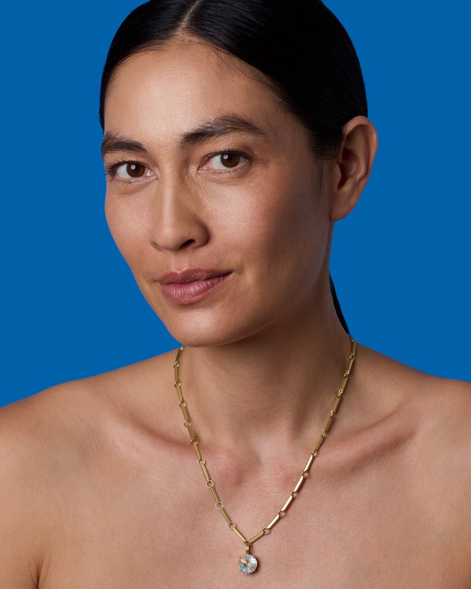 One of a Kind Gem Drop Round Detachable Bale Charm - Irene Neuwirth