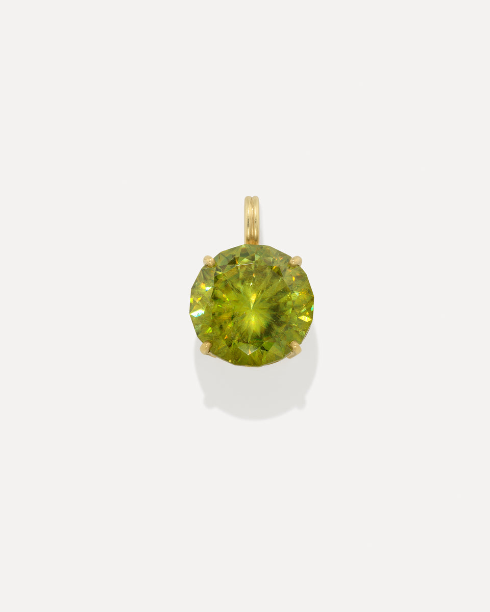 One of a Kind Gem Drop Round Detachable Bale Charm - Irene Neuwirth