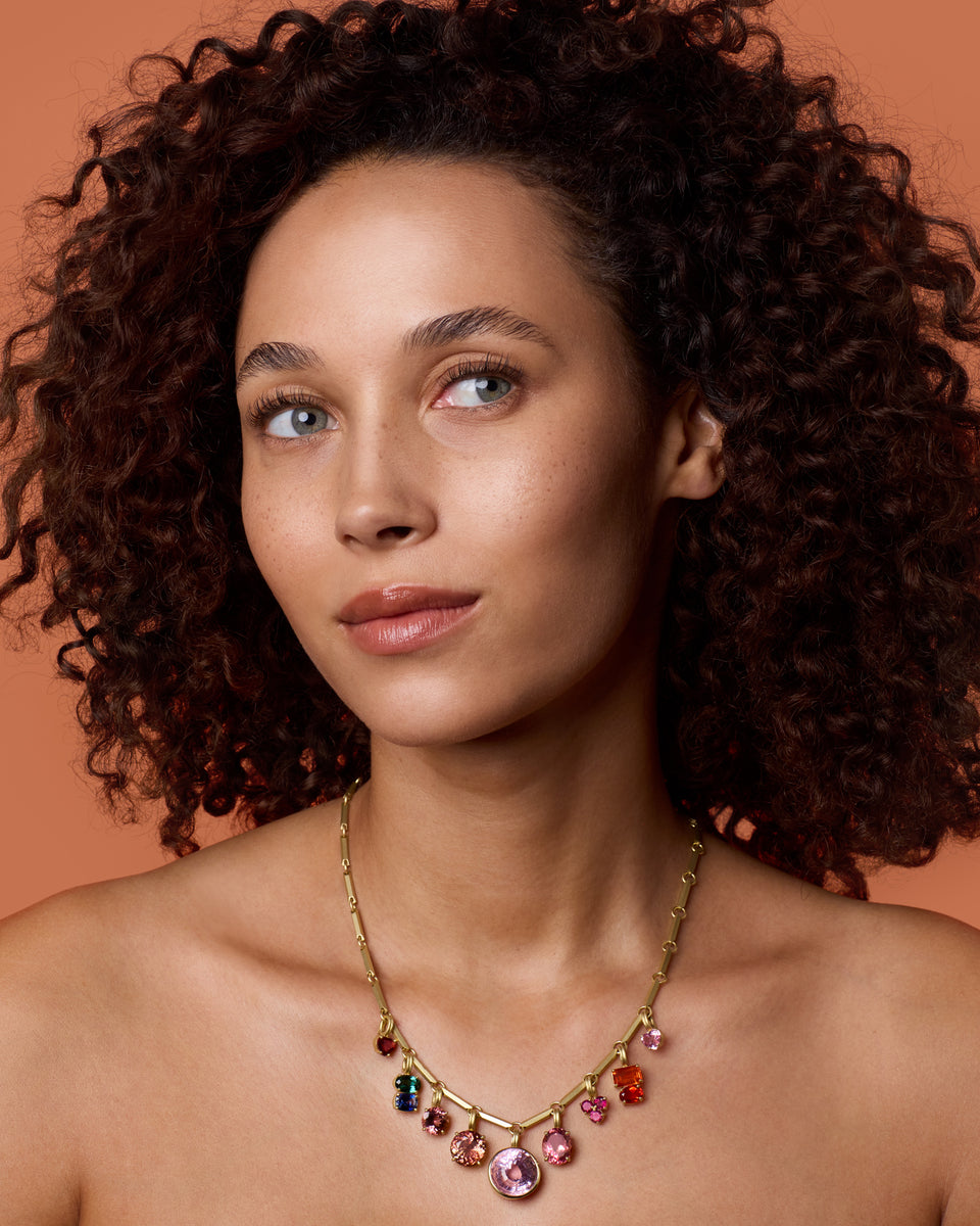 One of a Kind Gem Drop Round Detachable Bale Charm - Irene Neuwirth