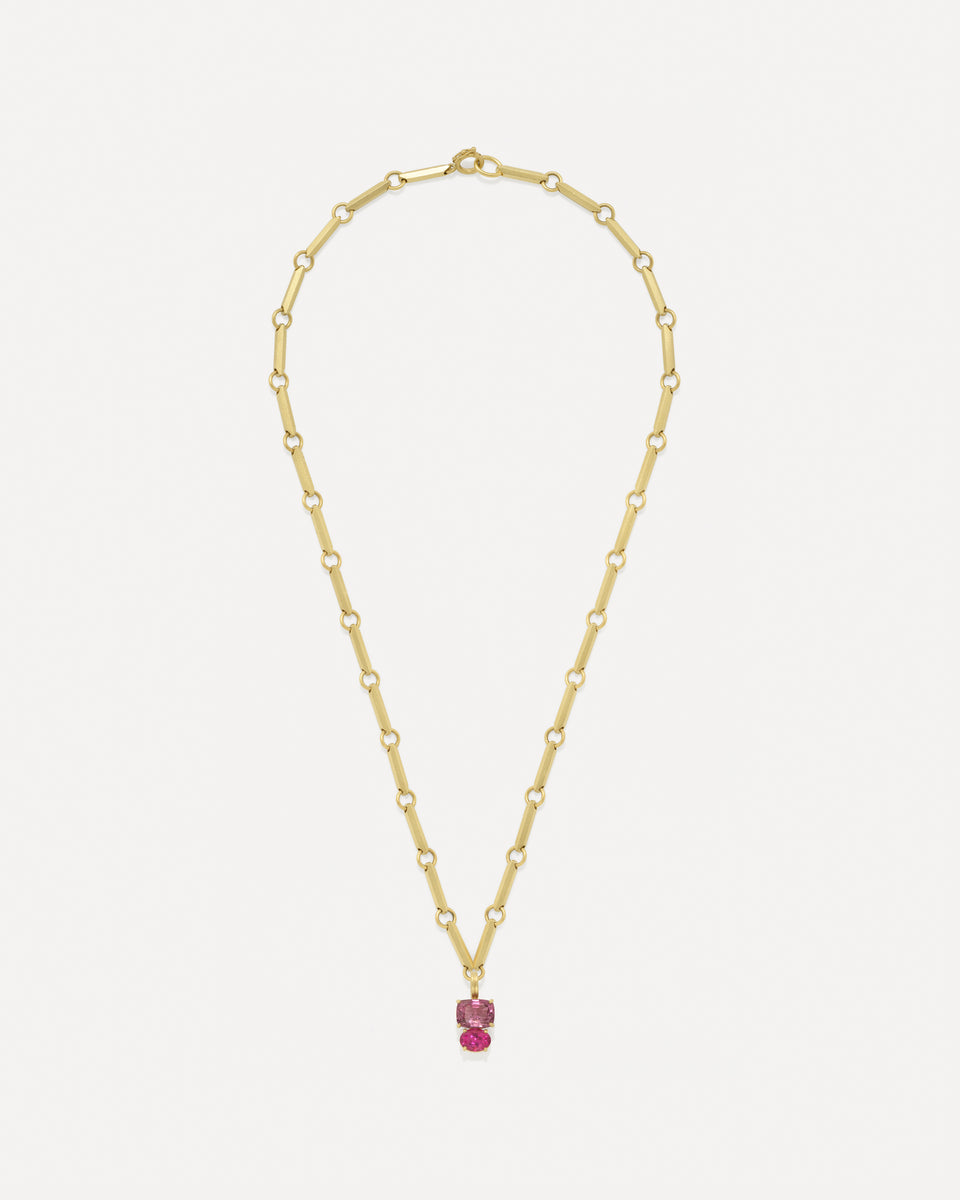 One of a Kind Gemmy Gem Double Stone Detachable Bale Charm - Irene Neuwirth