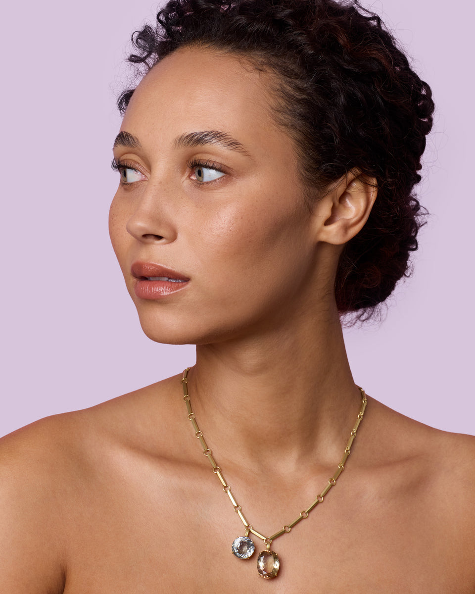 One of a Kind Gem Drop Round Detachable Bale Charm - Irene Neuwirth