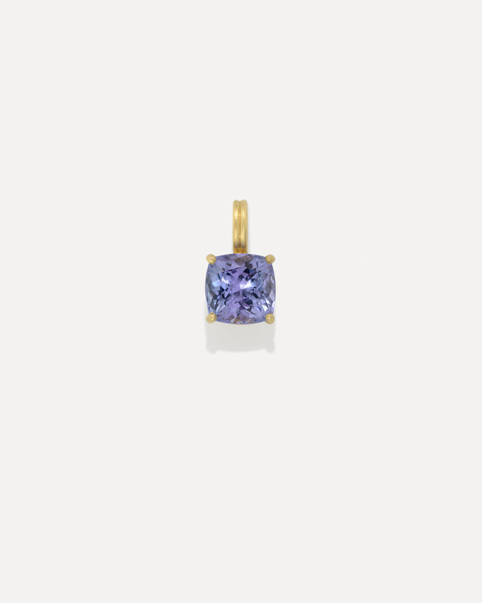 One of a Kind Gem Drop Cushion-Cut Detachable Bale Charm - Irene Neuwirth
