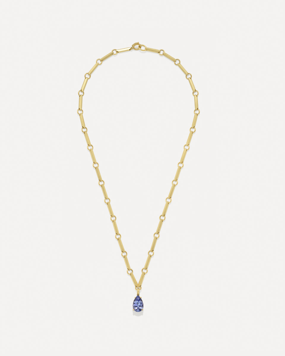 One of a Kind Gem Drop Pear Detachable Bale Charm - Irene Neuwirth