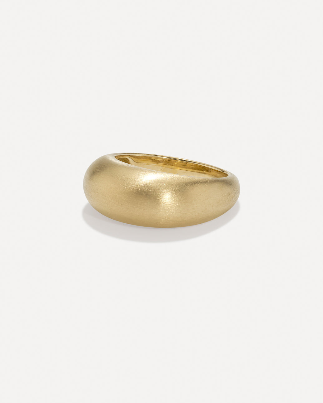 Real 18k Saudi gold dome outlet ring sz6