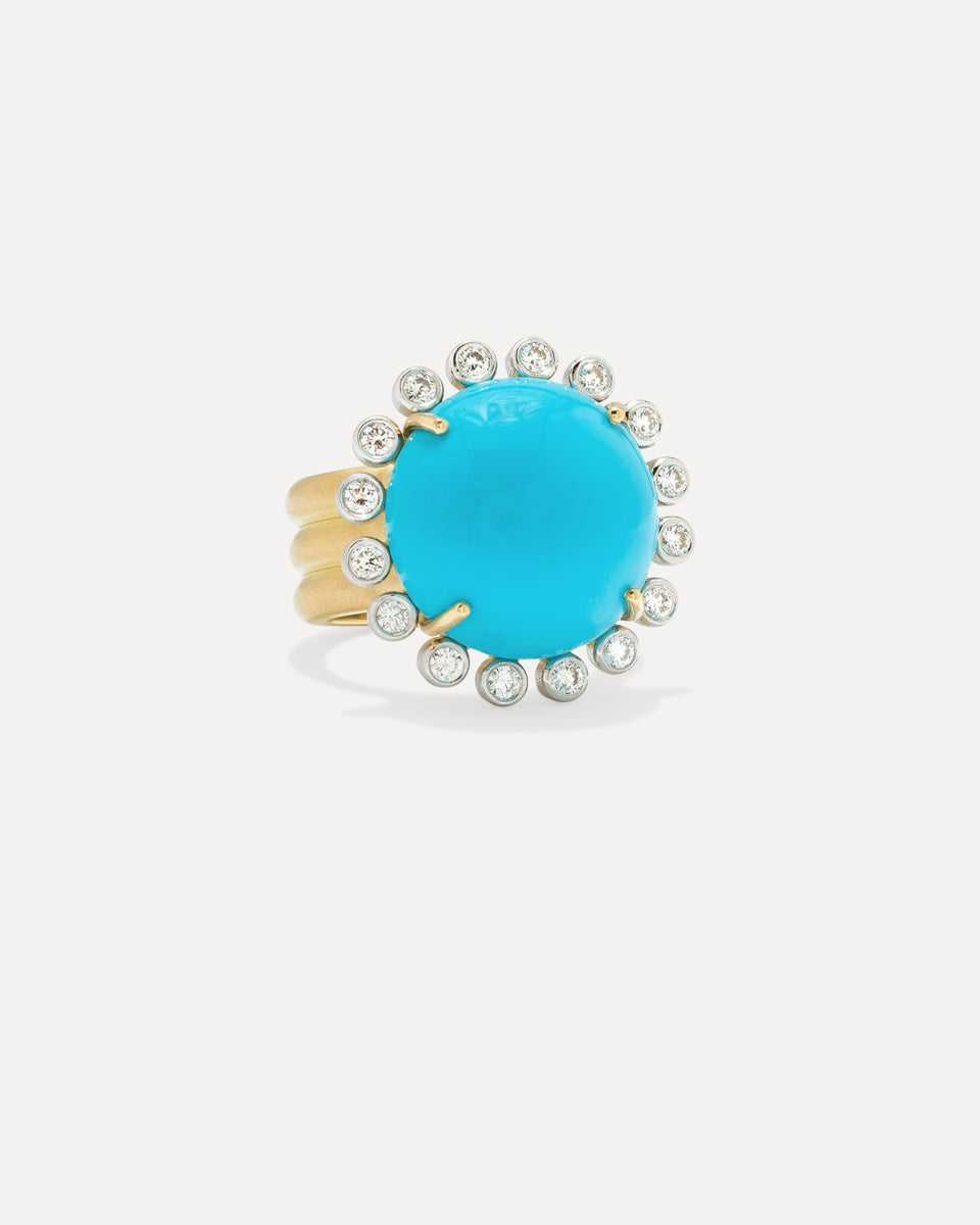 Diamond Heroic Triple Band Ring - Irene Neuwirth