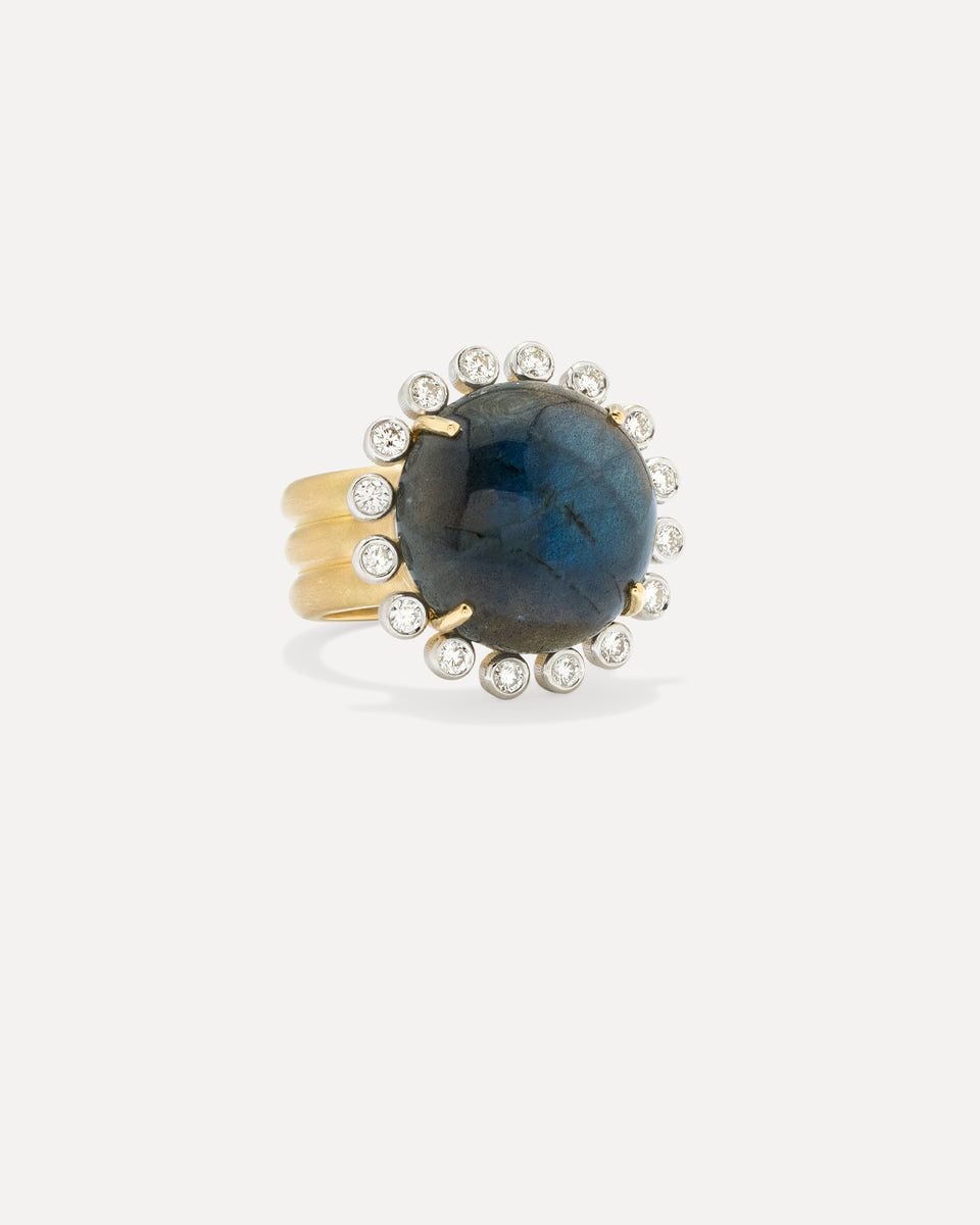 Diamond Heroic Triple Band Ring - Irene Neuwirth