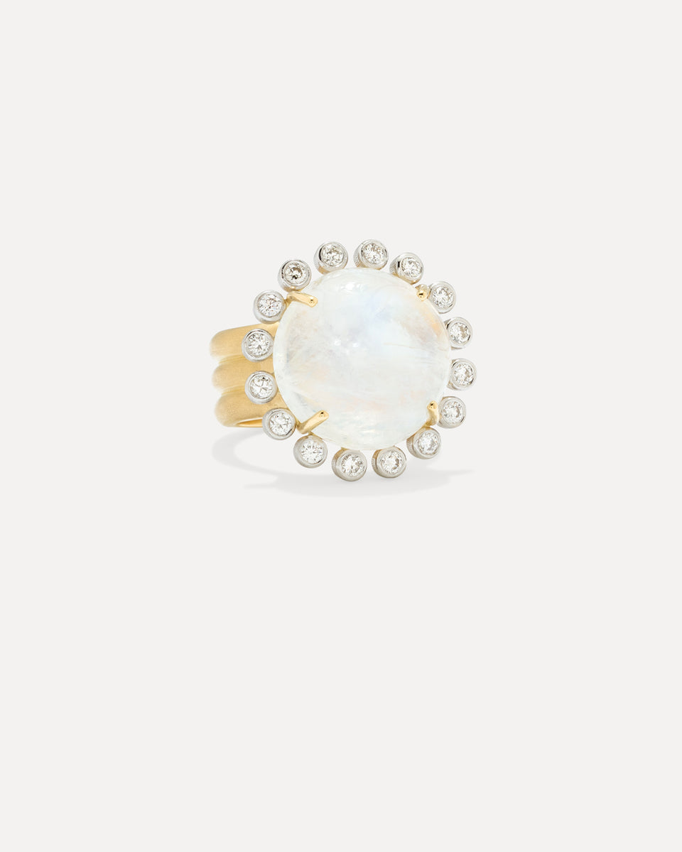 Diamond Heroic Triple Band Ring - Irene Neuwirth