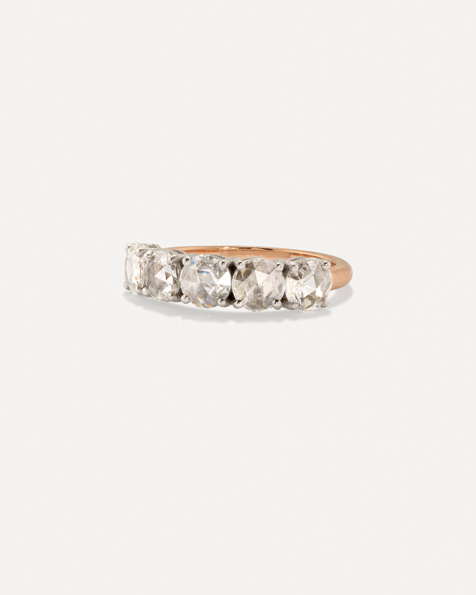 Rose-Cut Diamond Ring