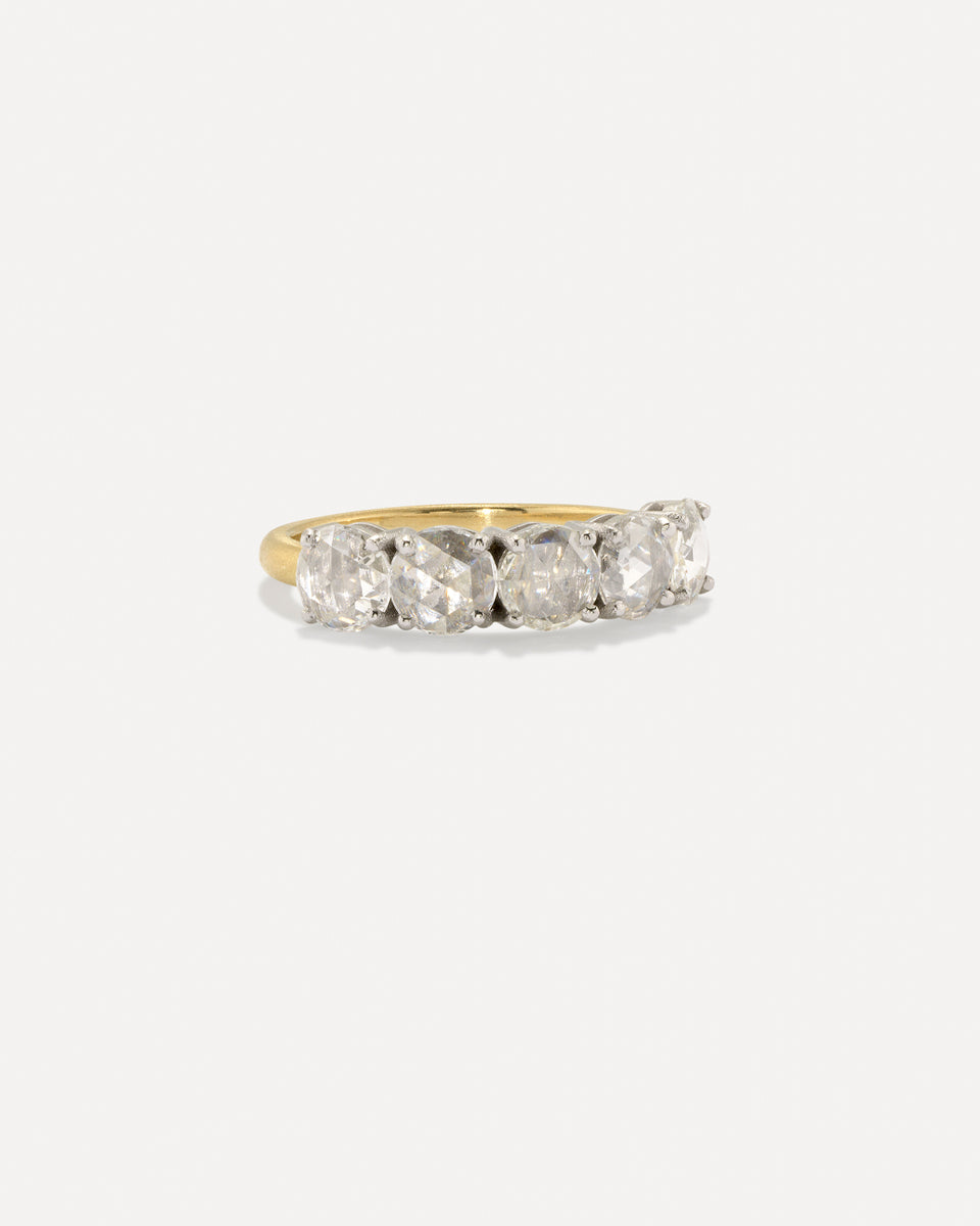 Rose-Cut Diamond Ring
