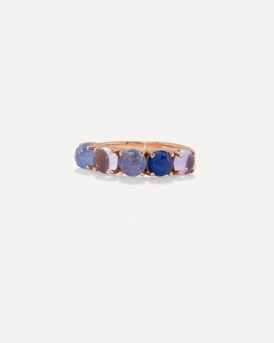 Classic Five Stone Mixed Ring - Irene Neuwirth