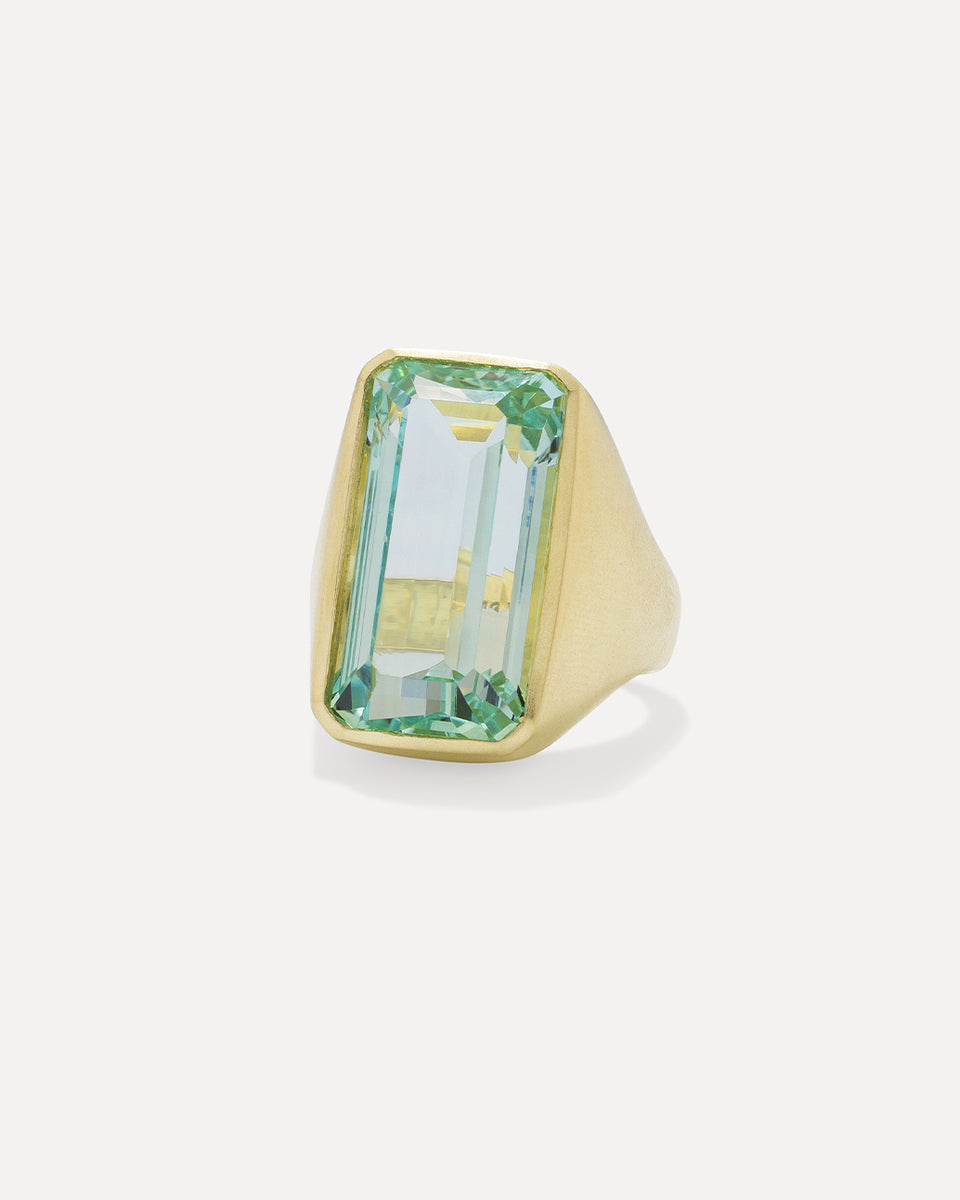 One of a Kind Bezel Cigar Band Ring