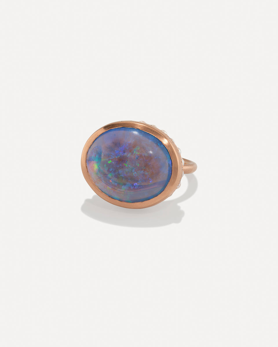 One of a Kind Pavé Studded Halo Ring - Irene Neuwirth