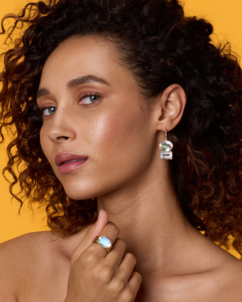 One of a Kind Heroic Oval Triple Band Ring - Irene Neuwirth