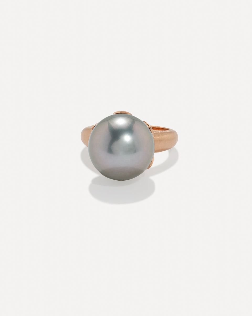 One of a Kind Pearl Blossom Ring - Irene Neuwirth