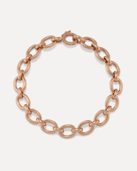 Medium Heavy Oval Link Chain Bracelet - Irene Neuwirth