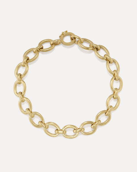 Medium Heavy Oval Link Chain Bracelet - Irene Neuwirth