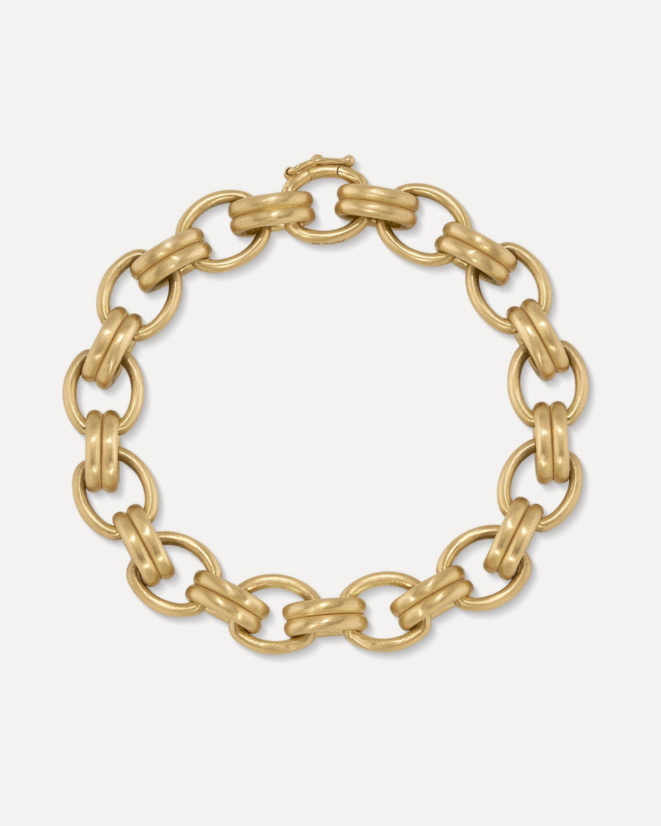Medium Heavy Oval Double Link Chain Bracelet - Irene Neuwirth