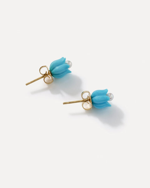 Petite Lily of the Valley Studs - Irene Neuwirth