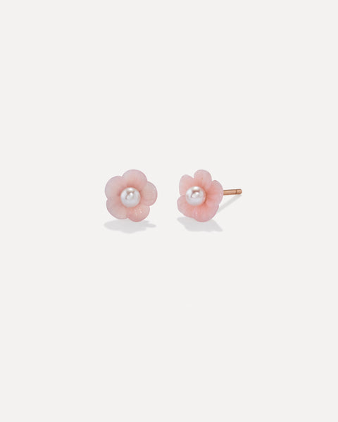 Petite Cherry Blossom Studs - Irene Neuwirth