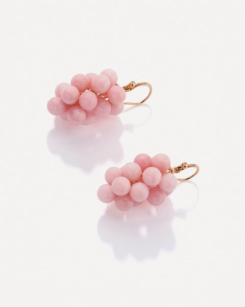 Gumball Grape Earrings - Irene Neuwirth