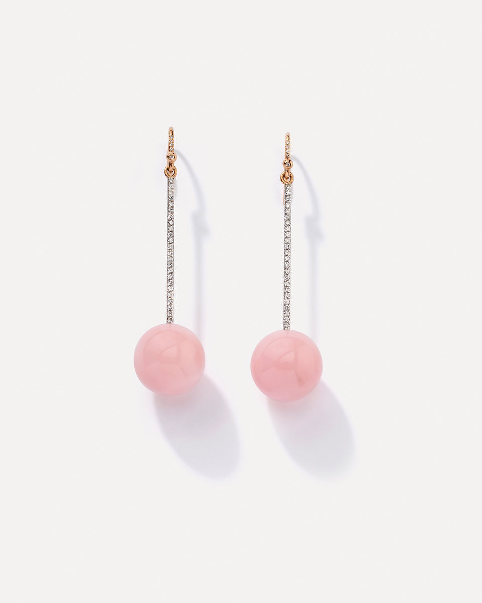Pavé Large Gumball Lollipop Earrings - Irene Neuwirth