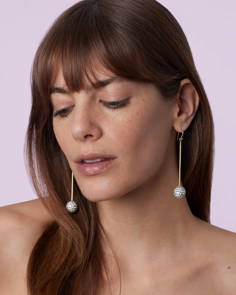Diamond Gumball Lollipop Earrings - Irene Neuwirth