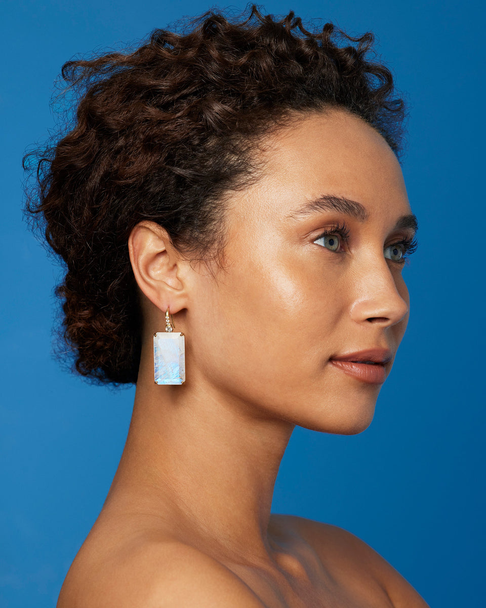 Extra Large Classic Diamond Drop Earrings - Irene Neuwirth