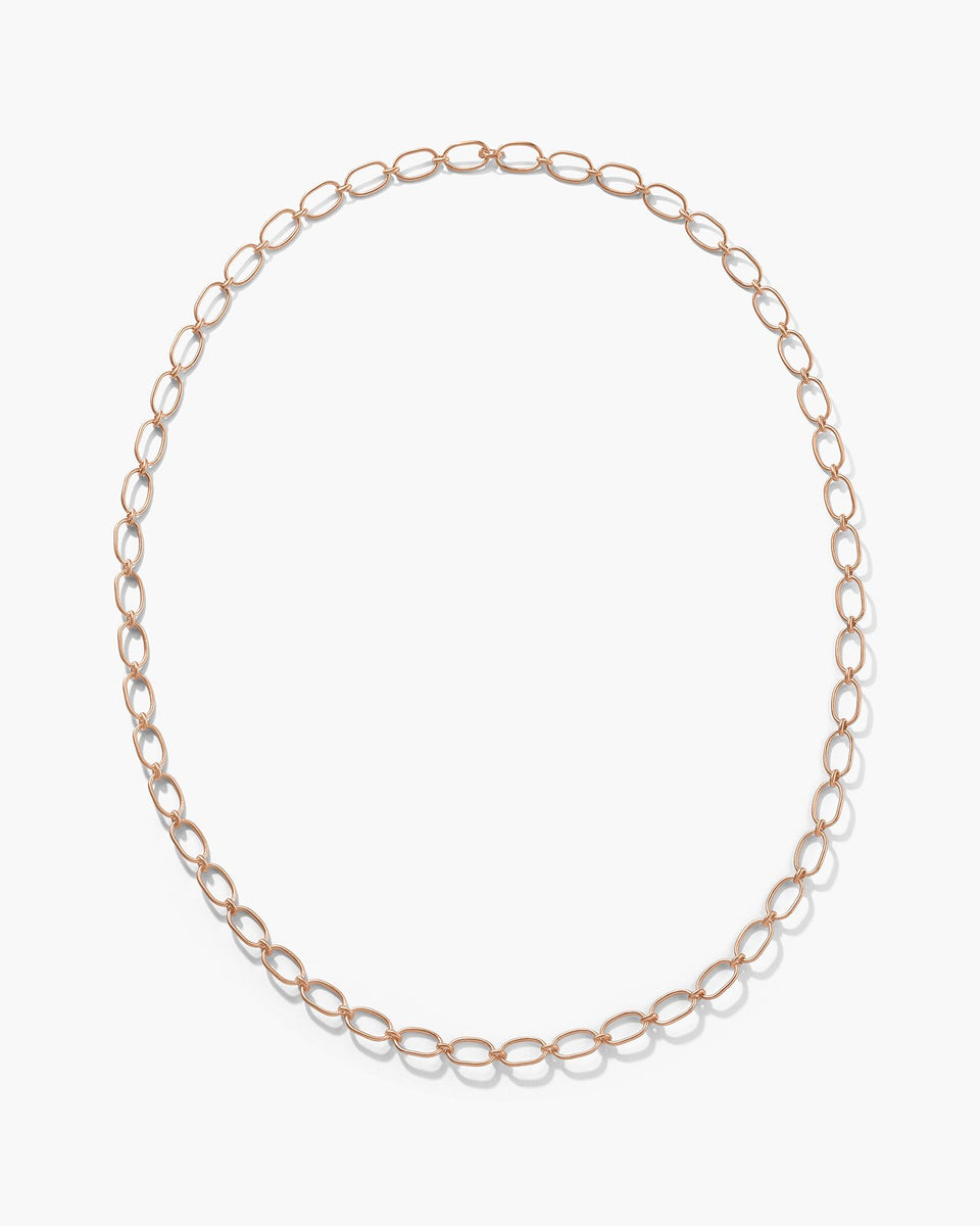 Large Oval Link Chain Long Necklace - Irene Neuwirth