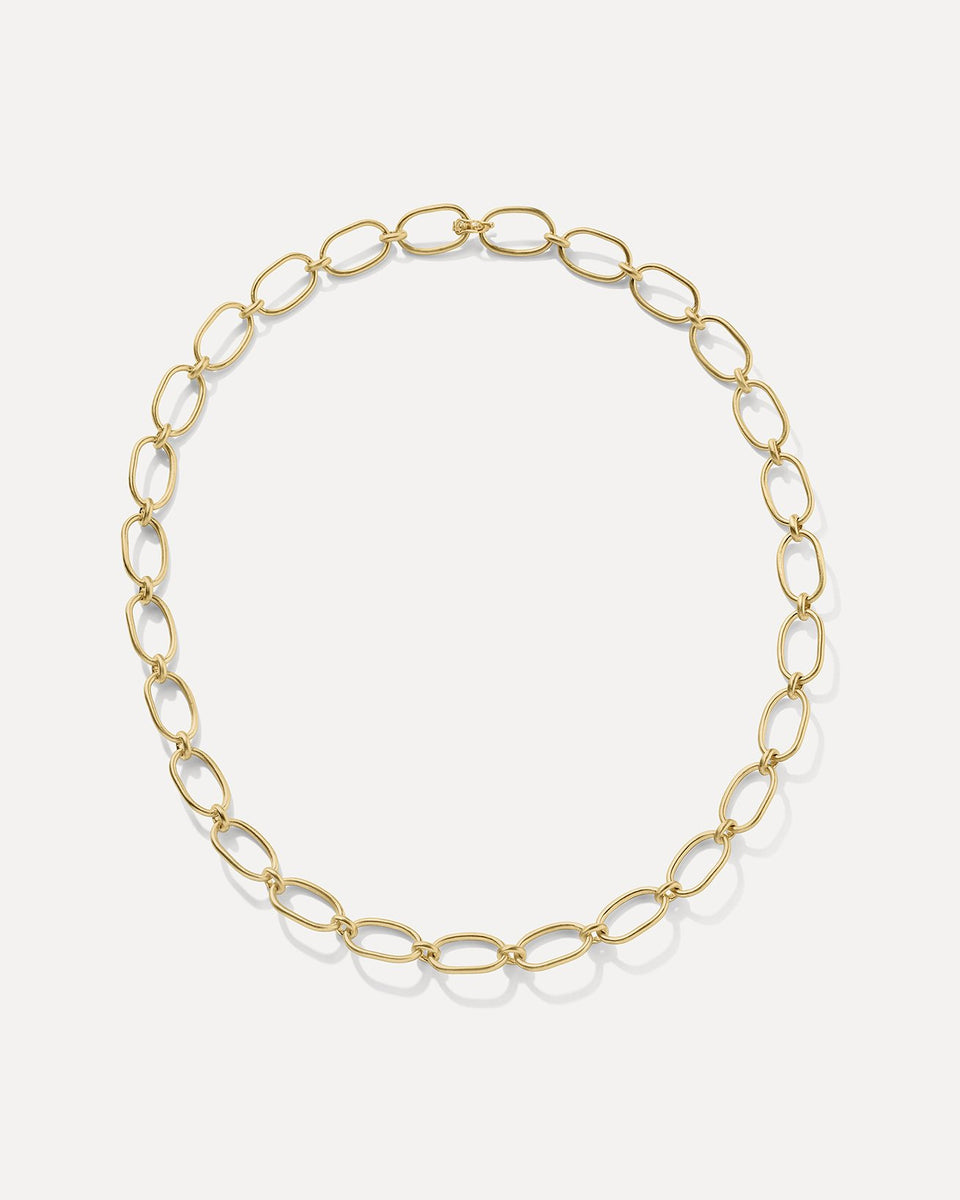Large Oval Link Chain Necklace - Irene Neuwirth